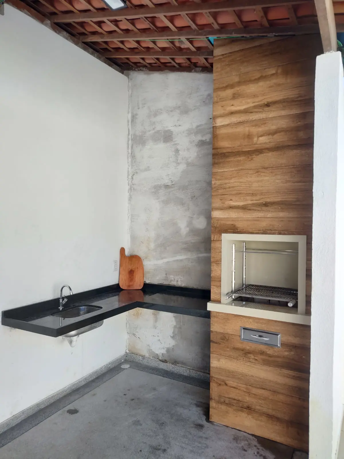 Espaço para churrasco